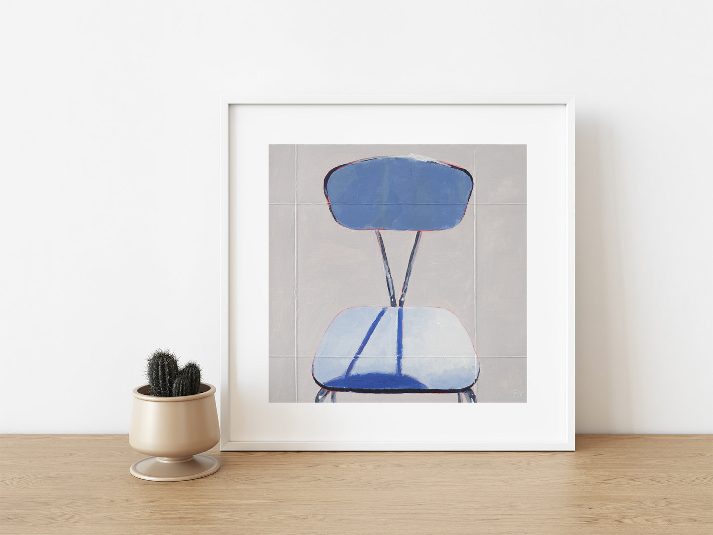 Signed Art Print, The Chair that Likes To be Read To