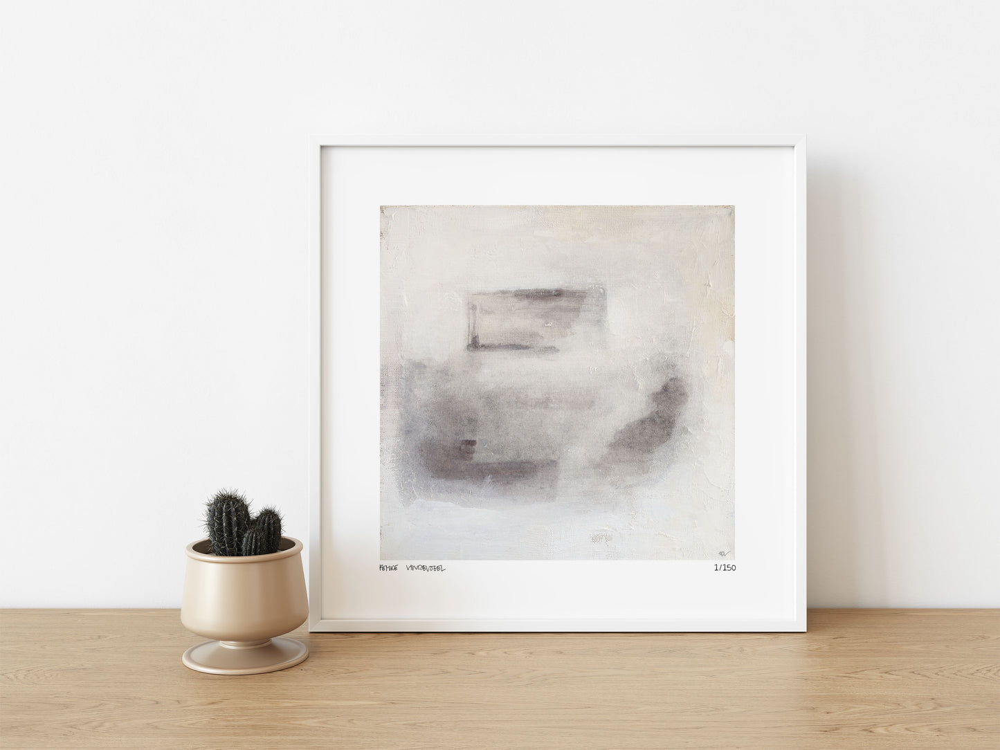 Signed Art Print, Fogged-Up