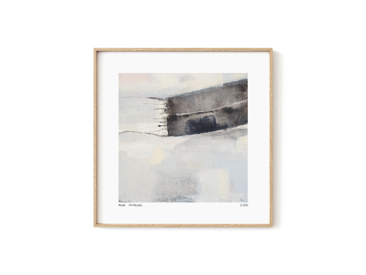 Signed Art Print, Hole in the Mist