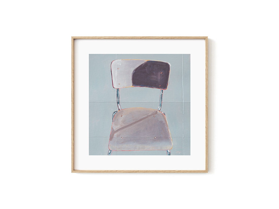 Signed Art Print, Chair That Repeated Its Freshman Year Forty Times