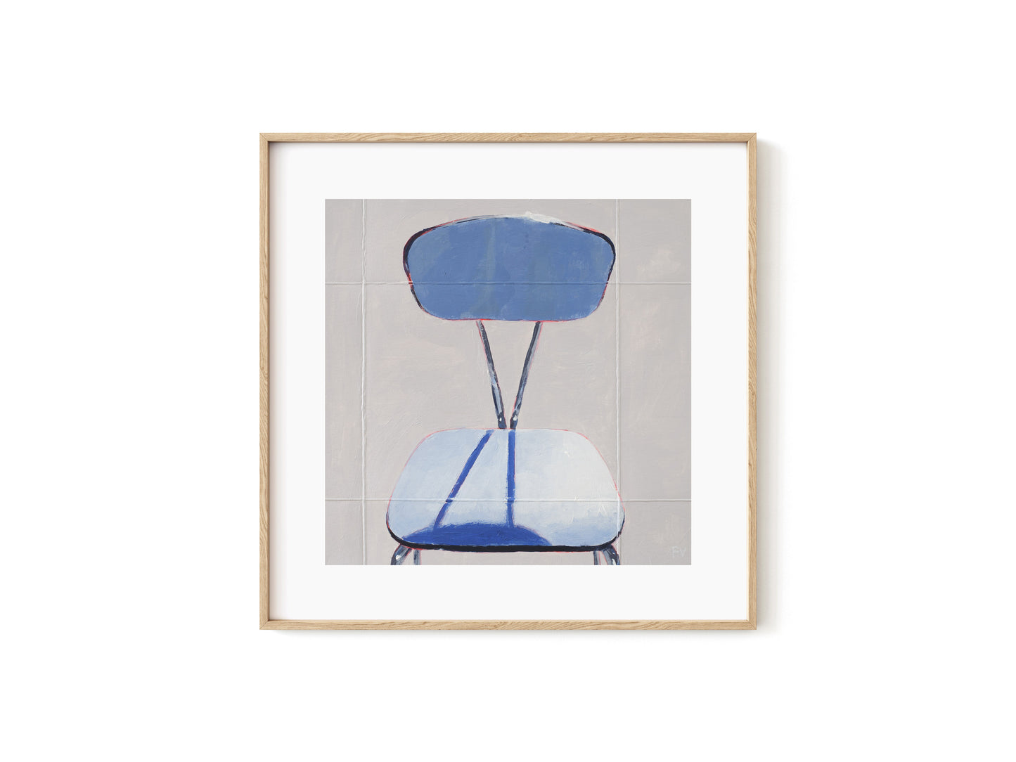 Signed Art Print, The Chair that Likes To be Read To