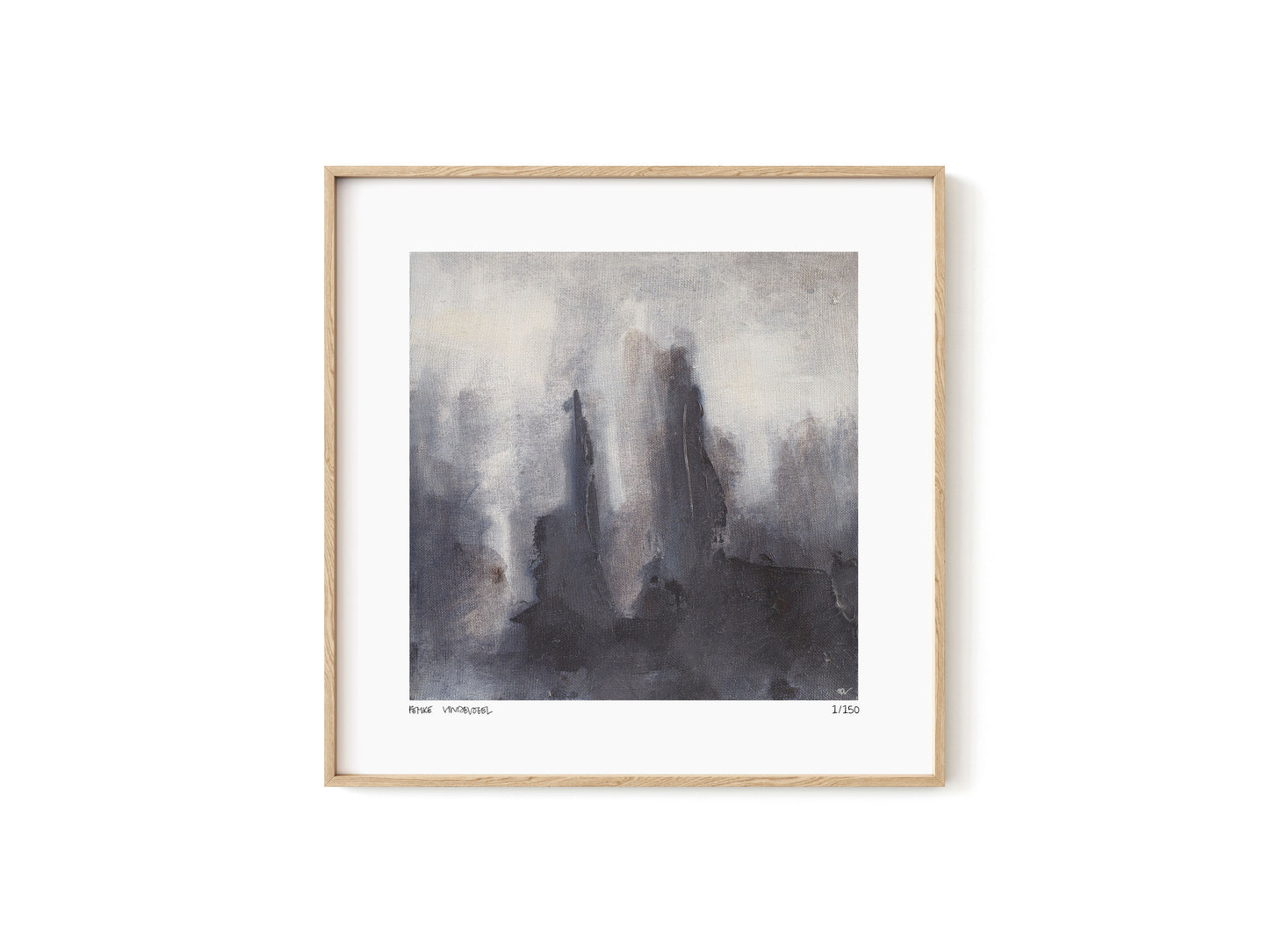 Signed Art Print, Into the Mist