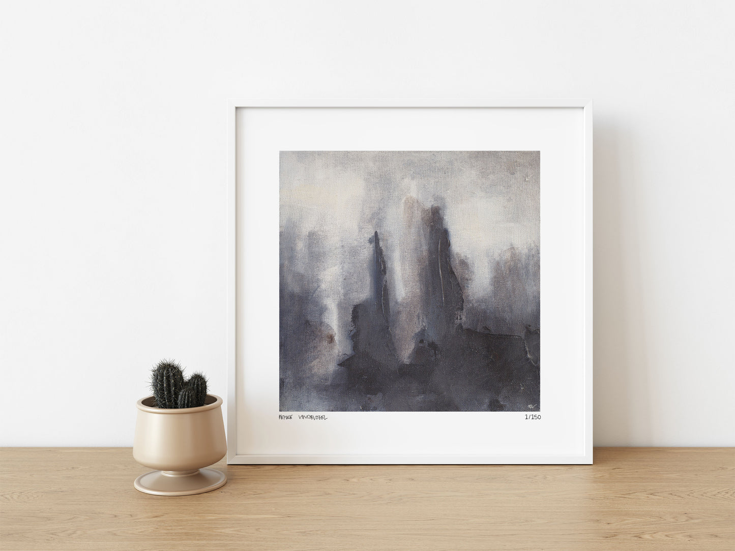 Signed Art Print, Into the Mist