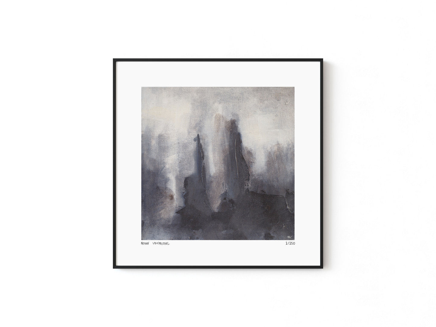 Signed Art Print, Into the Mist