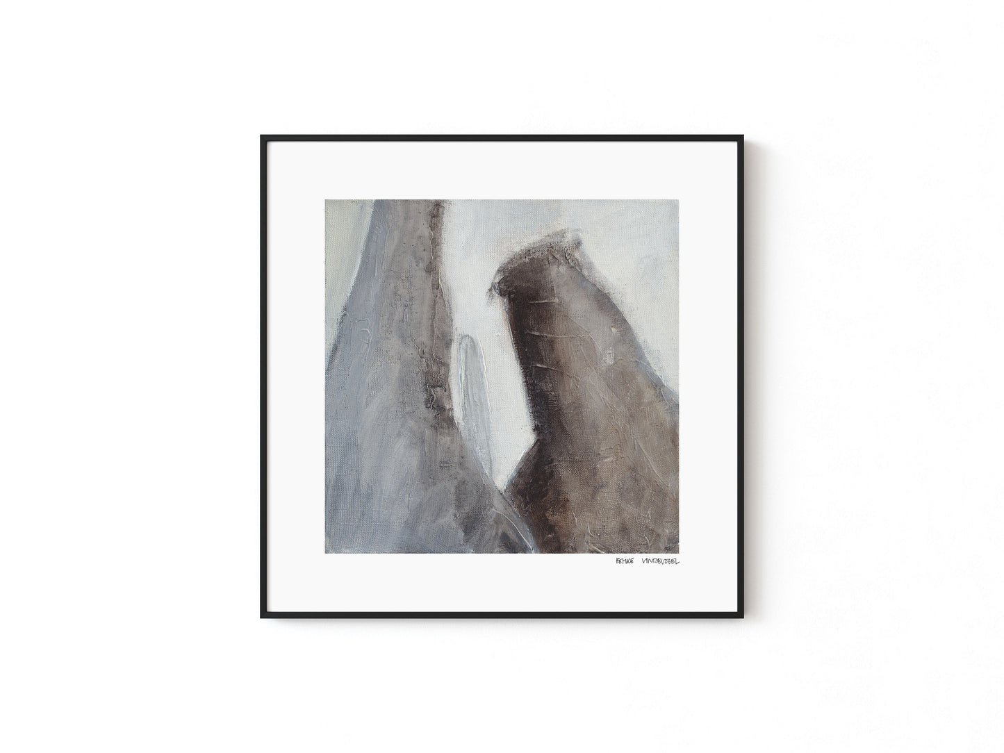 Signed Art Print, Mist or no Mist