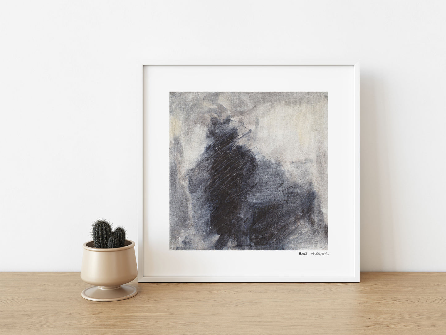 Signed Art Print, Misty-Eyed