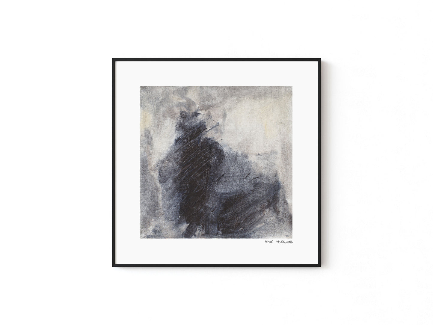 Signed Art Print, Misty-Eyed