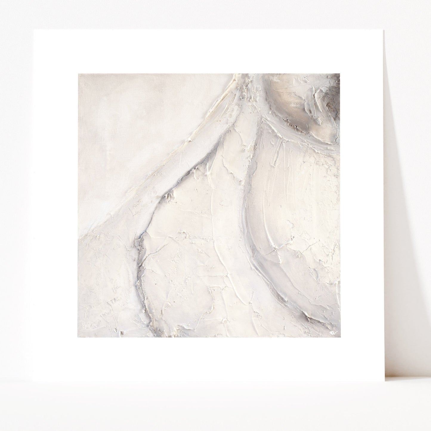 Signed Art Print, Labyrinth of White