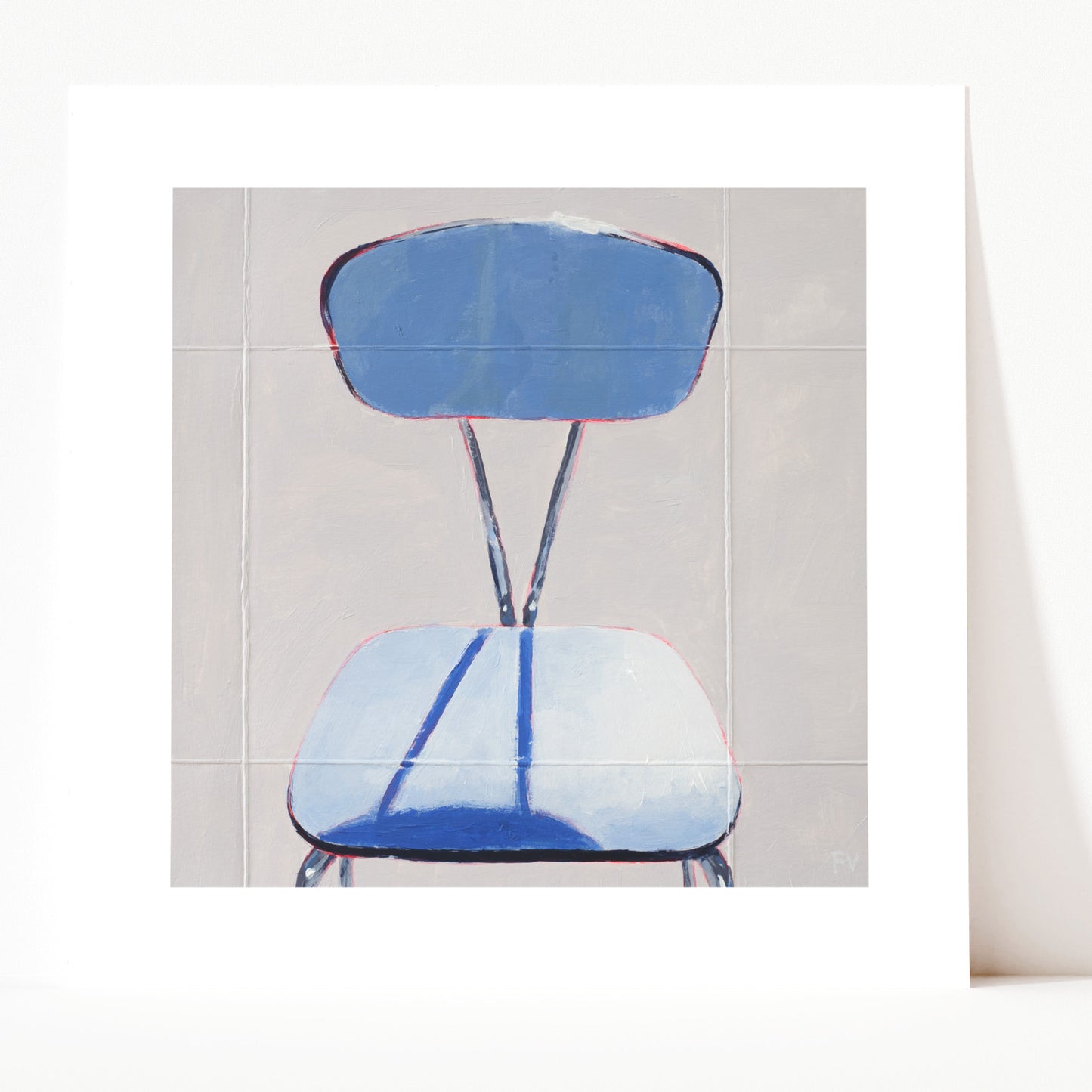 Signed Art Print, The Chair that Likes To be Read To