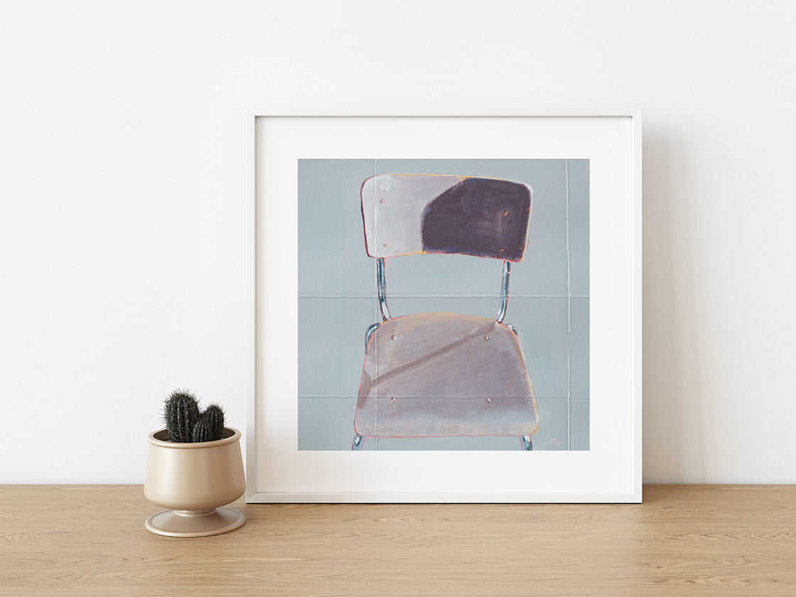 Signed Art Print, Chair That Repeated Its Freshman Year Forty Times