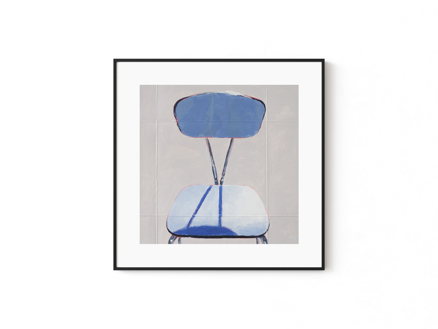 Signed Art Print, The Chair that Likes To be Read To