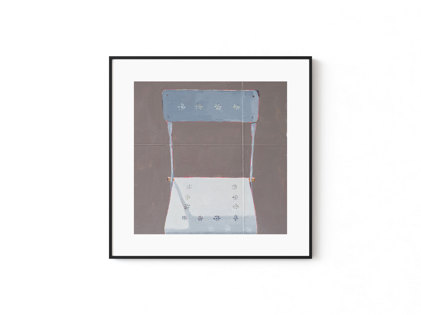 Signed Art Print, Rusted Chair That Ruined a Summer Dress